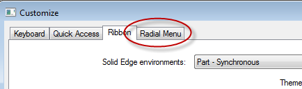 Radial Menu